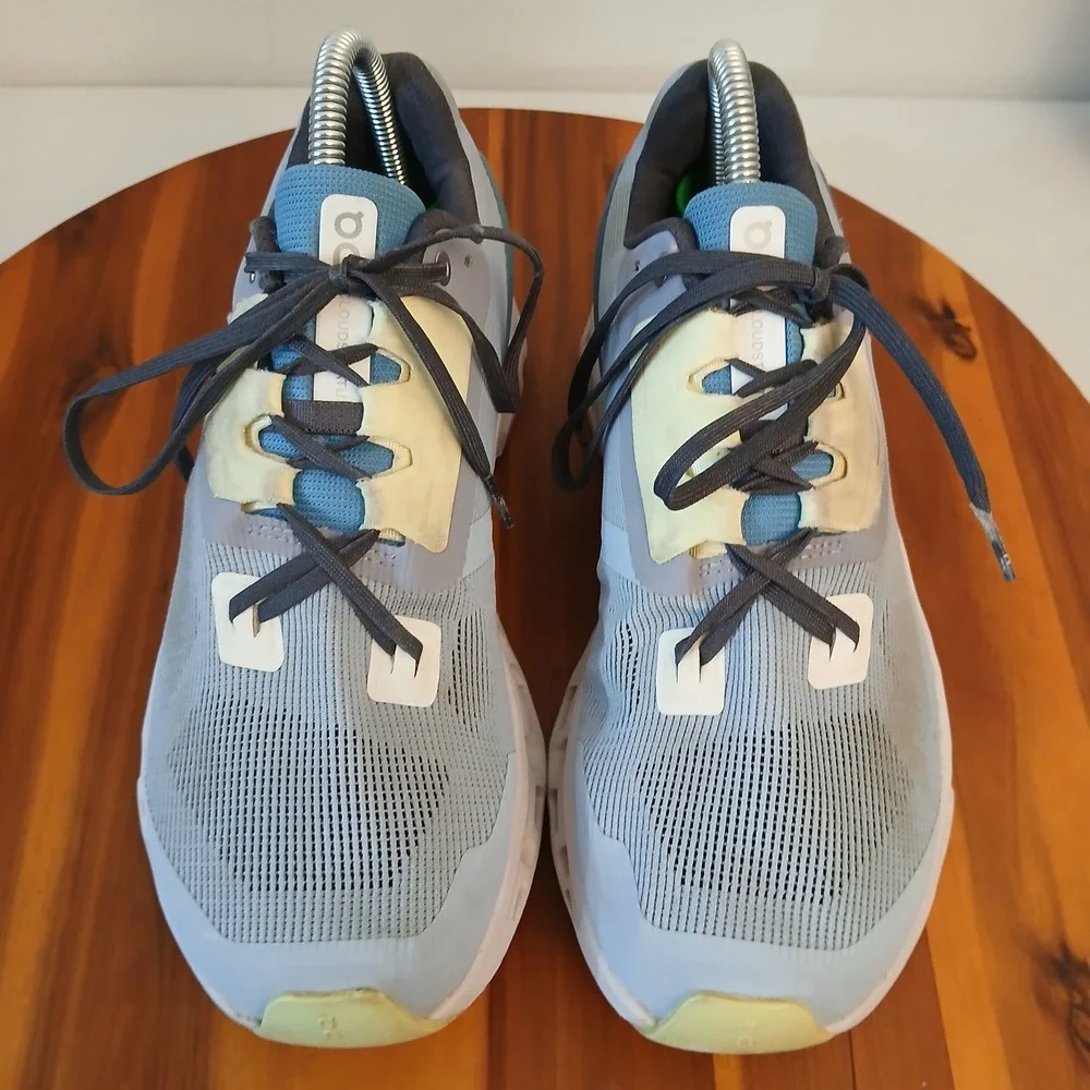 On Cloudstratus Womens 9.5 Blue CloudTec Running Shoes Sneakers 39.98658